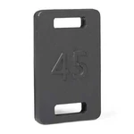 Titan Fitness 45 Lb Cast Iron Ruck Weight Plate, Backpack Training. Fixed Price $54.97.
