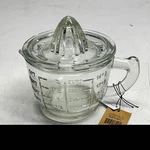 Creative Co Op Piece Clear Pressed Glass Juicer 16OZ DA4002. Fixed Price $13.44.