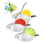 Hyzaphix Fish Lemon Juicer, Manual Squeezer, Portable 3PCS,. Fixed Price $22.57.