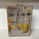 & Store Jar Original Mason Glass Citrus Juicer 33.8 Oz 3PIECE Manual New. Fixed Price $14.99.