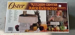 Oster Kitchen Center Juice Extractor Accessory 1981 JM09-121D 364-06 Rare Sealed. Fixed Price $125.00.