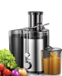 Qcen KS-501 Centrifugal Juicer 400W 2-SPEED Silver/black 15OZ Safety Lock. Fixed Price $74.32.