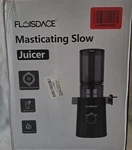 Floisdace Masticating Slow Juicer- Model JE70. Fixed Price $45.99.