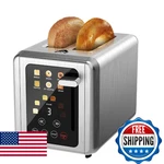 Wunly Touch Screen Toasters 2 Slice, Stainless Steel Digital Timer With. Fixed Price $107.24.