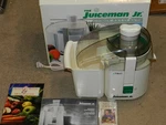 Juiceman Jr Automatic Extractor Maker Juicer Fruit Vegetable Excellent Con. Fixed Price $77.36.