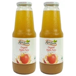 Anna And Sarah Organic Apple Juice - Glass Bottle, 33.8 Ounce ( Pack Of 2 ). Fixed Price $19.29.