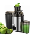 Housnat 800W Centrifugal Juicer Machine 65MM Chute 3 Speed Easy Clean Silver. Fixed Price $78.99.