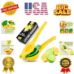 Metal 2-IN-1 Lemon Squeezer Sturdy Max Extraction Hand Juicer Squeeze.... Fixed Price $26.39.