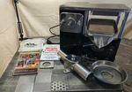 Norwalk 280 Hydraulic Cold Press Juicer Black + Accessories. Fixed Price $900.00.