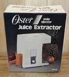 Vintage Oster Juice Extractor & Pulp Ejector 323-08 New Open Box Old Stock. Fixed Price $26.99.