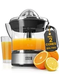 Lebenlang Orange Juicer Electric 2 Cones & Bpa-free High Yield Large. Fixed Price $39.11.