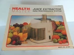 Health Master Juice Extractor/high Performance System, JE-540, Fruit, Vegetables. Fixed Price $21.99.
