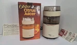 Oster Automatic Electric 14 Oz. Citrus Juicer #4100-06 Vintage. Fixed Price $33.24.