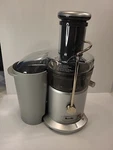 Breville Fountain Plus Juicer, Brushed Stainless Steel JE98XL Fully Tested. Fixed Price $42.62.