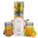 Susteas Cold Press Juicer, 5.3" Feed Chute Slow Masticating Machines With 300.... Fixed Price $166.08.