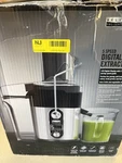 Bella Pro Series 5-SPEED Digital Juice Extractor (model # 42898A1) Black. Fixed Price $56.00.