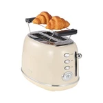 Wiltal Toaster Retro 2 Slice, Vintage White With Lid, Bread Atta.... Fixed Price $106.38.