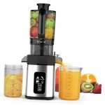 Slow Juicer Machine With 300W Pure Copper Motor, 4.35-INCH Wide Chute &. Fixed Price $90.06.