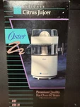 Oster Designer Automatic Citrus Juicer 3182 4100-20 Vintage 1992. Fixed Price $30.00.