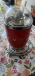 Smeg CJF01RDUS Red 50'S Retro Style Citrus Juicer. Fixed Price $199.00.
