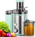 Qcen Juicer Machine 800W Centrifugal Extractor W/ 3 Mouth KS-500H Aqua. Fixed Price $48.67.