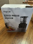 Airpher 400W Cold Press Masticating Juicer Wide Feed Chute Easy To Clean. Fixed Price $150.00.