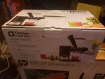 Kitchen In The Box Slow Juicer MJ01 Blue Anti Drip Easy Clean Noise. Fixed Price $63.90.