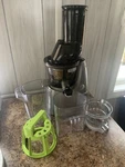 Kuvings Whole Slow Juicer Grey, Includes Sorbet Strainer. Fixed Price $279.95.