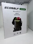 Ecoself Monozest (tm) Whole Slow Juicer. Model SJ-023A. Fixed Price $74.88.