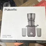 Pukomc Cold Press Juicer MP-802N With Base, Container, Measuring Cup. Fixed Price $112.72.