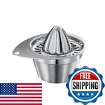 Rosle 12802 Stainless Steel Manual Citrus Lemon Reamer & Juicer With Strainer. Fixed Price $79.09.