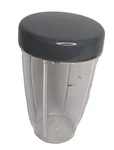 16 Oz Tall Cup With Lid Replacement Part For Magic Bullet MB1001 250W Blenders. Fixed Price $9.00.