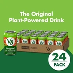 V8 Original 100% Vegetable Juice, Blend With Tomato (pack Of 24). Fixed Price $19.99.