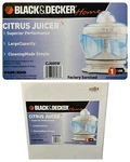 Black & Decker Home Citrus Orange Juicer Kitchen White CJ600W. Fixed Price $16.19.