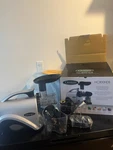 Omega NC800HDS Juicer Extractor Fruit Vegetable Quiet Adjustable Settings Silver. Fixed Price $91.96.