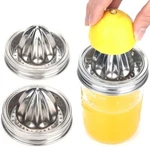 Manual Juicer, Mason Jar Stainless Steel Lid (2 Pieces), Citrus Reamer Fo. Fixed Price $22.40.