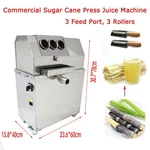 Commercial Press Juice Machine Extractor 3 Feed Port Roll. Fixed Price $1606.50.