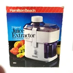 Hamilton Beach 2-SPEED Juice Extractor Original Box 3920J. Fixed Price $14.95.