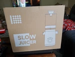 Nib Tuumiist Cold Press Slow Juicer # TM-580SJ 300W, 120V W/ 5.3" Feed Chute. Fixed Price $69.95.