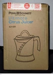 Ultimate Electric Citrus Juicer Pohl+schmitt Model CJ-100 New Open Box. Fixed Price $24.95.