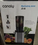 Canoly JE-60 Masticating Juicer Electric Stainless Steel Bpa Free Big Feeding. Fixed Price $60.00.