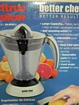 Better Chef Citrus Juicer Model IM-505CJ 1 Liter (33 Oz). Fixed Price $12.60.