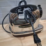 Omega Juice Extractor Base Motor Model 8006 No Accessories Works Stainless Steel. Fixed Price $34.92.