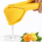 Lemon Squeezer, Efficient Juicer, Easy To Use, Very Sturdy. Amlits, Yellow. Fixed Price $11.99.