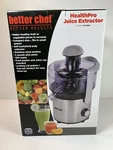 Better Chef Healthpro Extractor Kitchen Appliance Fruit Vegetables Juicer. Fixed Price $55.99.