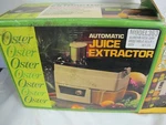 Vintage Automatic Oster Extractor Model 363-06 Almond Box Juicer. Fixed Price $39.95.