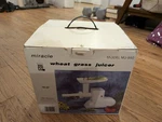 Miracle MJ-550 Electric Wheat Grass Juicer With Attachments. Fixed Price $140.00.