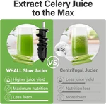 Whall Slow Juicer ZM1512 - Grey. Fixed Price $66.47.