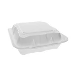 Pactiv Foam Hinged Lid Containers, White, 8.14 X 8.42, 1-COMPARTMENT, 150/CARTON. Fixed Price $71.92.