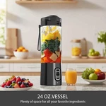 700ML Portable Blender Usb Rechargeable 360W 6-BLADE Smoothie Maker Ice Crush. Fixed Price $49.99.